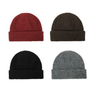 Classic Knitted Beanies in Multiple Colors - Warm & Stylish Winter Hats