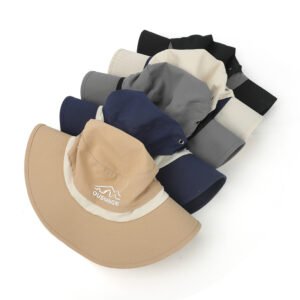 Wide Brim Sun Protection Bucket Hat for Outdoor Activities, Multiple Colors