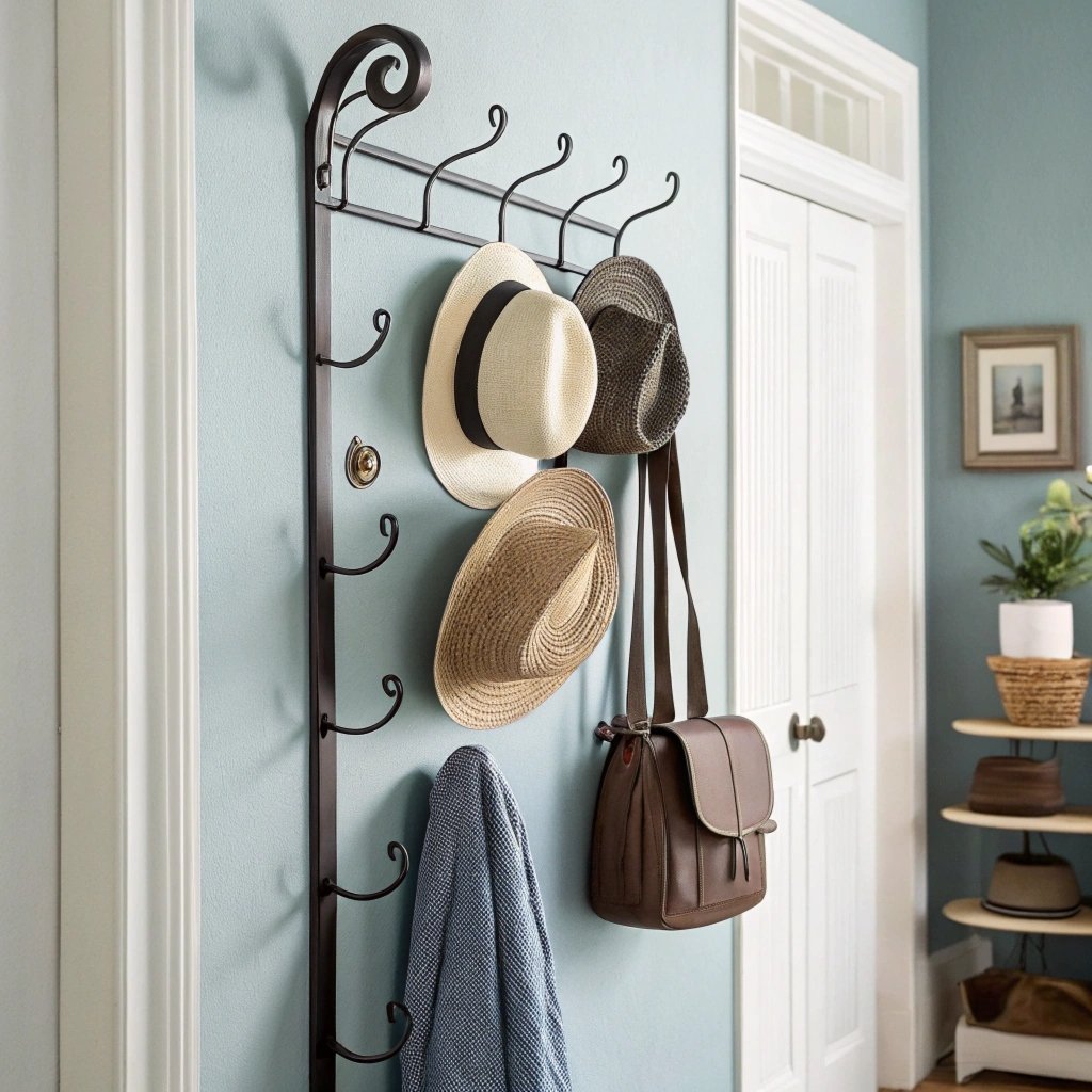 hat holder for wall amazon
