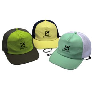 Beauledo Mesh-Back 5-Panel Outdoor Cap - Breathable Quick-Dry Hiking Hat (3 Color Options)