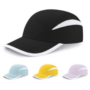 34g lightweight cap, quick dry sports cap, running speed cap, ultra thin athletic cap, breathable outdoor cap, custom sports hat, racing cap for men women