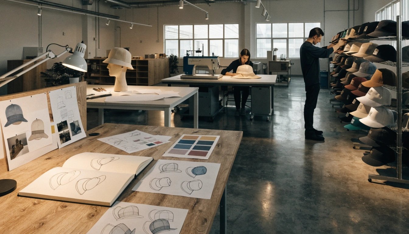 Headwear R&D process