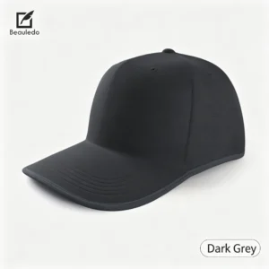 Wholesale Beauledo Seamless 5-Panel Baseball Cap, 57.1g Foldable UV Sun Hat Breathable Polyester Blank Cap Support Custom Logo