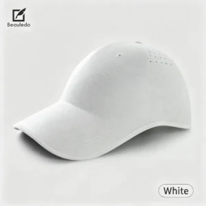 Beauledo 47.1g Ultra Light Seamless Mesh Baseball Cap, 100% Polyester Foldable Crease-Free UV Protection Full Ventilation Sports Hat for Tennis Running Golf Unisex