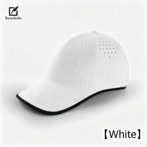 Seamless 3D Heat Press Baseball Cap, 100% Polyester Breathable Full Mesh Ventilation Sports Hat, UV Protection Lightweight Foldable Golf Running Cap for Men Women