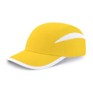 34g Lightweight Reflective Running Cap Quick Dry Soft Brim Night Sports Hat