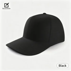 Beauledo 57.1g Seamless 5-Panel Baseball Cap, 100% Polyester Foldable Crush Resistant UV Protection Breathable Sports Hat for Men Women