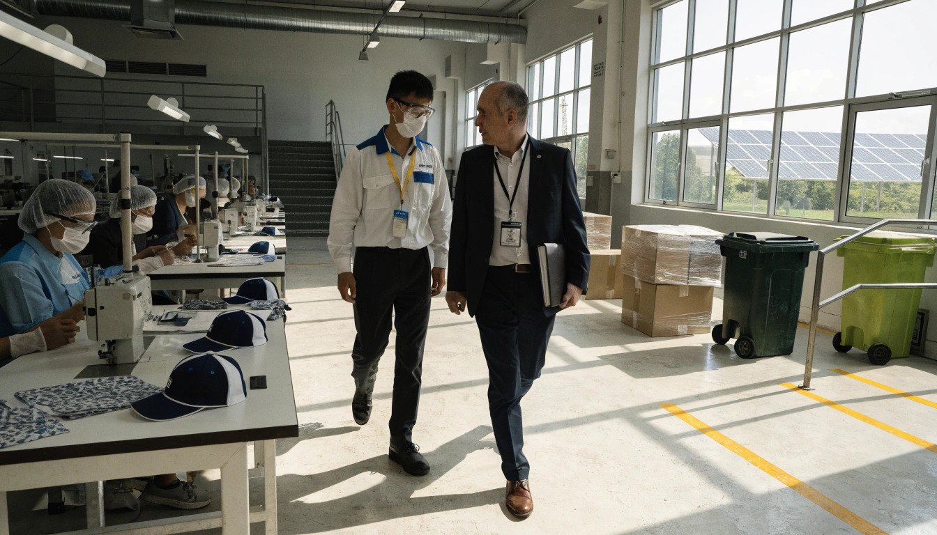 Sourcing hats from certified factories
