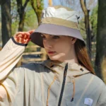Color Block Patchwork Bucket Hat – Stylish Sun Protection for Outdoor Adventures - image 16