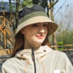 Color Block Patchwork Bucket Hat – Stylish Sun Protection for Outdoor Adventures - image 19