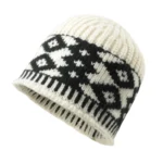 Ethnic Pattern Knitted Beanie Hat - image 8