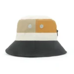 Color Block Patchwork Bucket Hat – Stylish Sun Protection for Outdoor Adventures - image 4