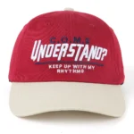 Vintage Embroidered Letter Baseball Caps for Men and Women – “C.O.M.E UNDERSTAND? KEEP UP WITH MY RHYTHMS” - image 7