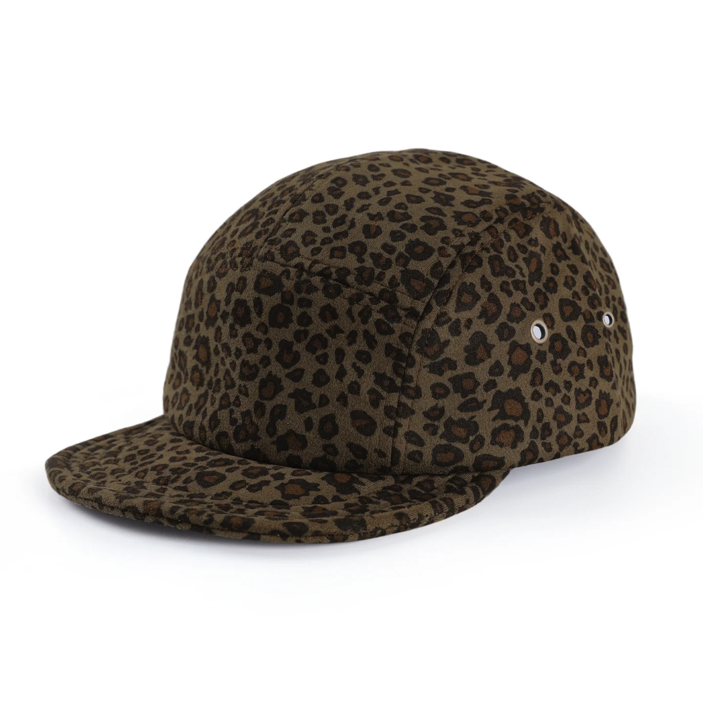 Leopard-print custom cap