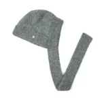 Women’s Winter Knitted Hat Scarf Set with Hood and Pearl Accents - image 13