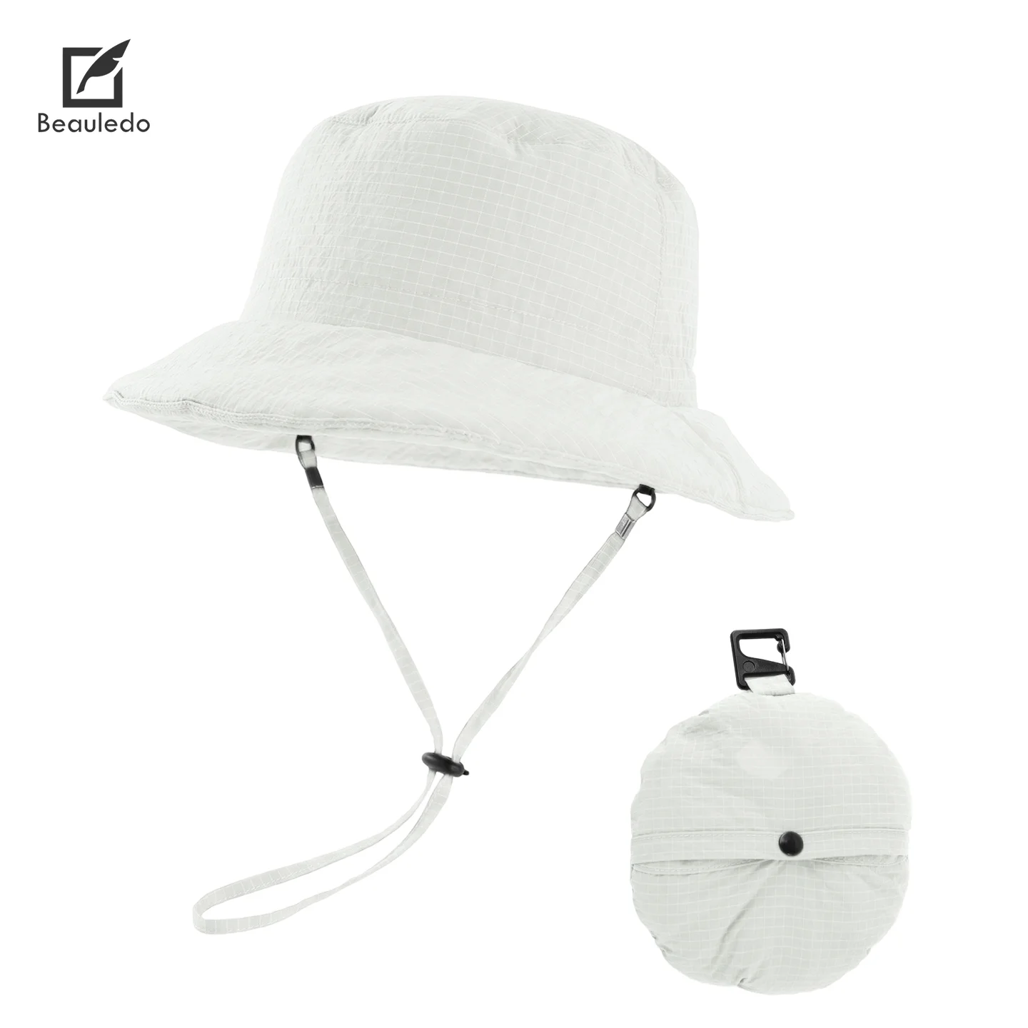 Teal bucket hat product photo